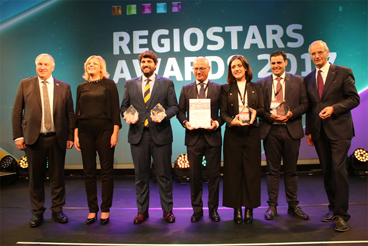 Foto premios Regiostars Award